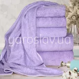 Полотенце махровое ТМ Ярослав ЯР-350 светло-фиолетовый